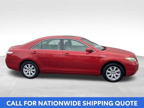 Barcelona Red Metallic 2009 Toyota Camry Hybrid SE