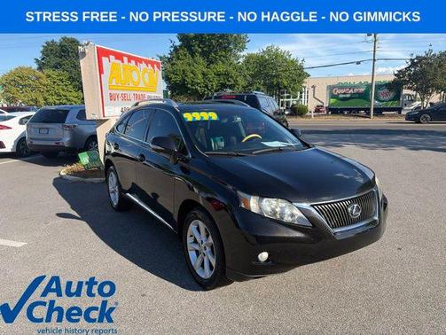 Stargazer Black 2011 Lexus RX 350 Base