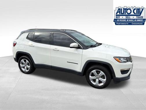 White Clearcoat 2019 Jeep Compass Latitude