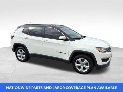 White Clearcoat 2019 Jeep Compass Latitude