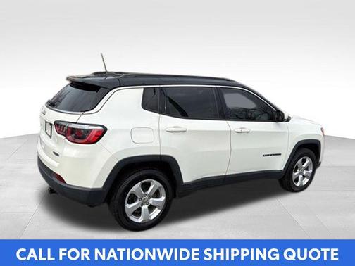 White Clearcoat 2019 Jeep Compass Latitude
