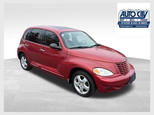 Blaze Red Crystal Pearlcoat/Black Cloth Top 2005 Chrysler PT Cruiser Touring