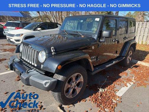 2016 Jeep Wrangler Unlimited Sahara