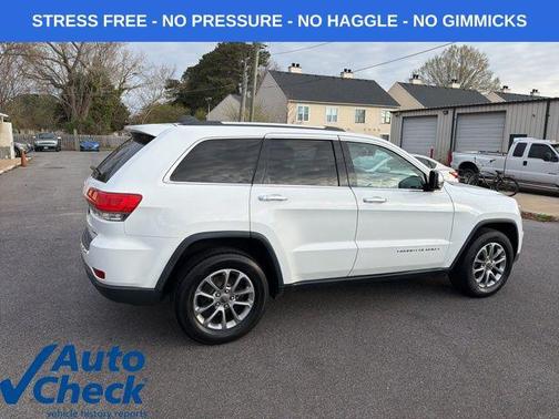 Bright White Clearcoat 2015 Jeep Grand Cherokee Limited