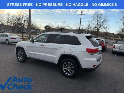 Bright White Clearcoat 2015 Jeep Grand Cherokee Limited