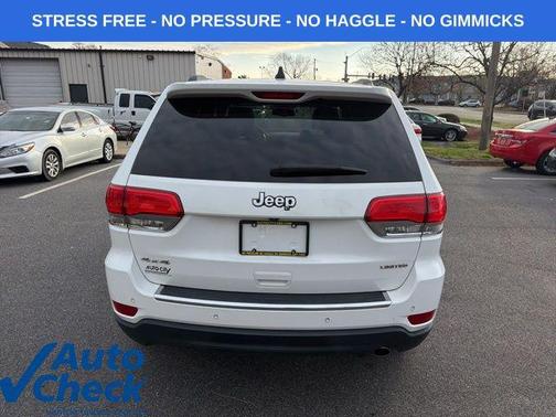 Bright White Clearcoat 2015 Jeep Grand Cherokee Limited