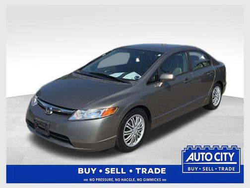 Galaxy Gray Metallic 2008 Honda Civic LX