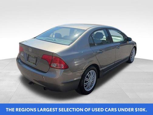 Galaxy Gray Metallic 2008 Honda Civic LX