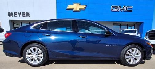 Blue 2022 Chevrolet Malibu LT