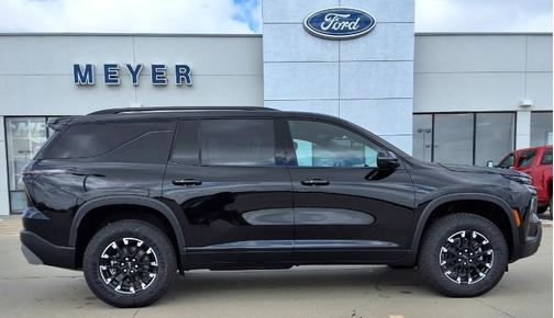 Black 2026 Chevrolet Traverse Z71