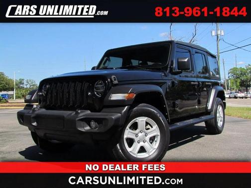 Black Clear Coat 2022 Jeep Wrangler Unlimited Sport