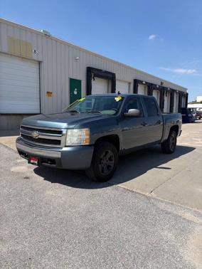 Blue Granite Metallic 2008 Chevrolet Silverado 1500 LS Crew Cab