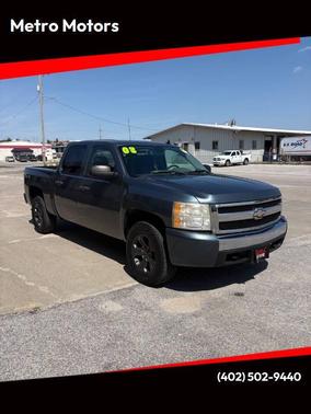 Blue Granite Metallic 2008 Chevrolet Silverado 1500 LS Crew Cab