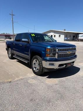 Deep Ocean Blue Metallic 2015 Chevrolet Silverado 1500 LTZ