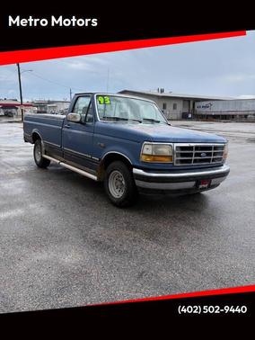 Bimini Blue Metallic 1993 Ford F-150 XLT