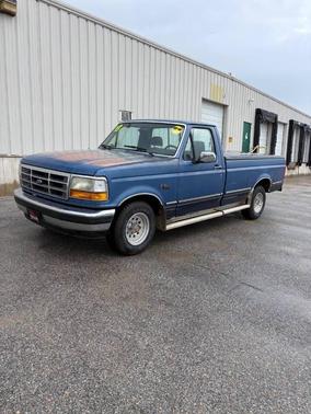 Bimini Blue Metallic 1993 Ford F-150 XLT