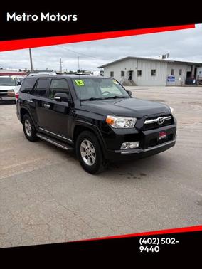 Black 2013 Toyota 4Runner SR5