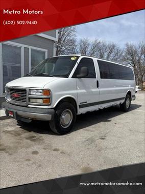 2000 GMC Savana 3500 SLE Extended Wagon