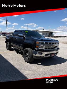 Black 2015 Chevrolet Silverado 1500 LTZ