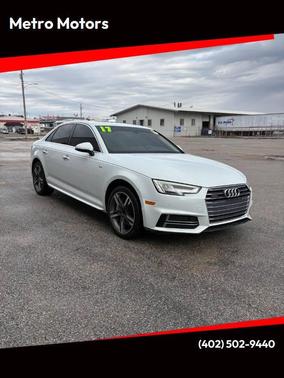 Glacier White Metallic 2017 Audi A4 2.0T Premium Plus