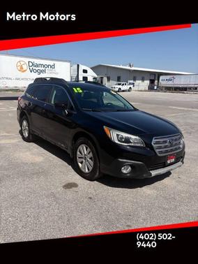 Crystal Black Silica 2015 Subaru Outback 2.5i Premium