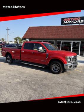Race Red 2022 Ford F-350 Lariat