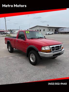 Bright Red Clearcoat 1999 Ford Ranger XLT
