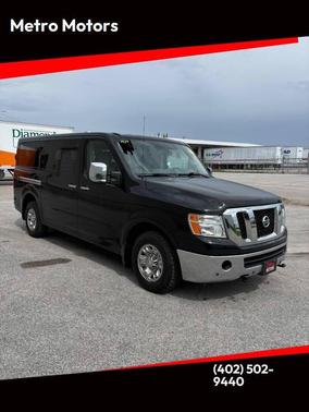 Super Black 2018 Nissan NV Passenger NV3500 HD SL V8