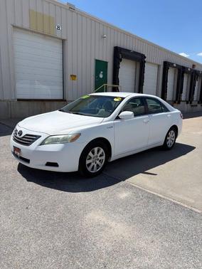 Super White 2007 Toyota Camry Hybrid SE