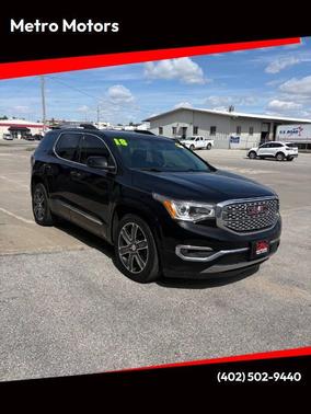 Ebony Twilight Metallic 2018 GMC Acadia Denali