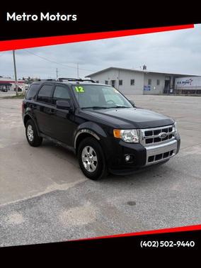 Black 2012 Ford Escape Limited