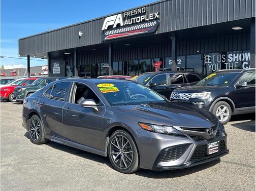 Predawn Gray Mica 2021 Toyota Camry SE