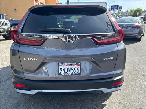 Gray 2021 Honda CR-V AWD EX
