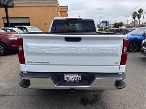 White 2021 Chevrolet Silverado 1500 LT