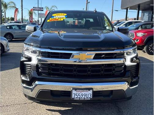Black 2023 Chevrolet Silverado 1500 LT