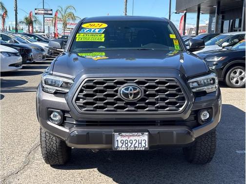 Magnetic Gray Metallic 2021 Toyota Tacoma TRD Off Road
