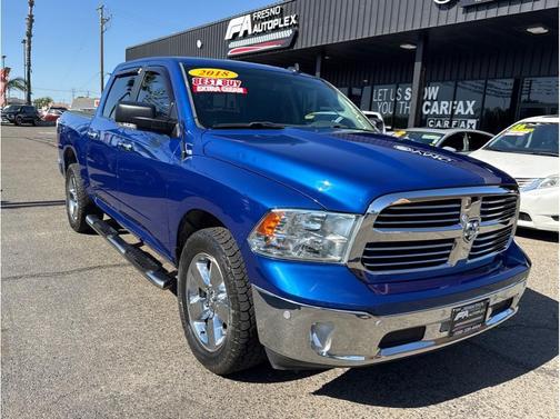 Blue Streak Pearlcoat 2018 RAM 1500 Big Horn