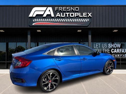 Aegean Blue Metallic 2021 Honda Civic Sport
