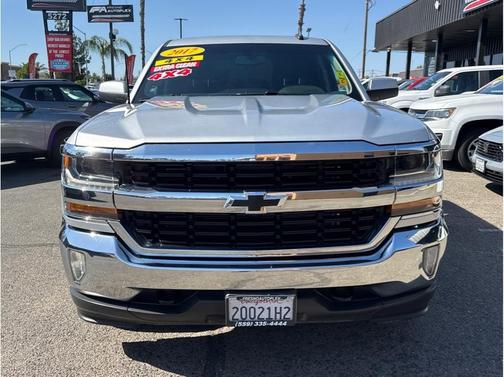 Silver Ice Metallic 2017 Chevrolet Silverado 1500 1LT