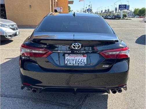 Midnight Black Metallic 2023 Toyota Camry XSE