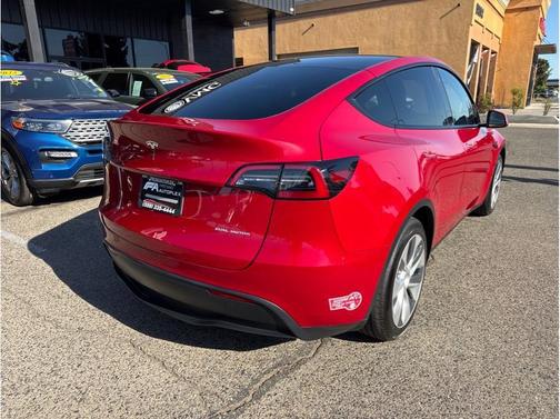 Burgundy 2023 Tesla Model Y Long Range Dual Motor All-Wheel Drive
