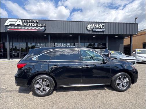 Crystal Black Pearl 2018 Acura MDX 3.5L
