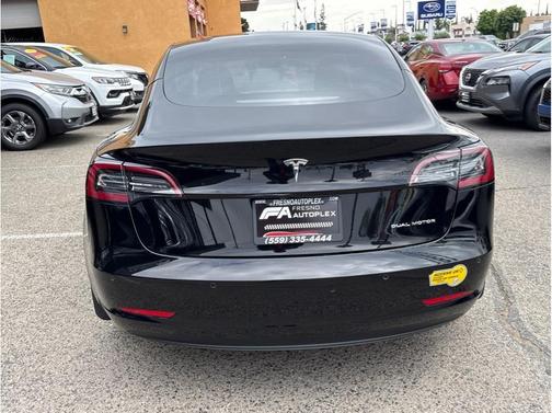 Solid Black 2022 Tesla Model 3 Long Range