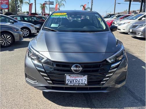 Gun Metallic 2025 Nissan Versa 1.6 S