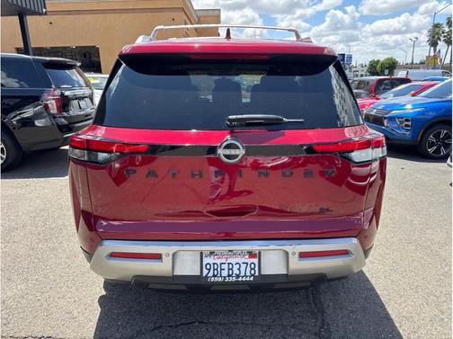 Burgundy 2022 Nissan Pathfinder SL 2WD