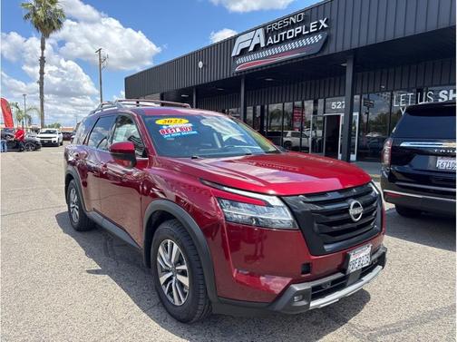Burgundy 2022 Nissan Pathfinder SL 2WD