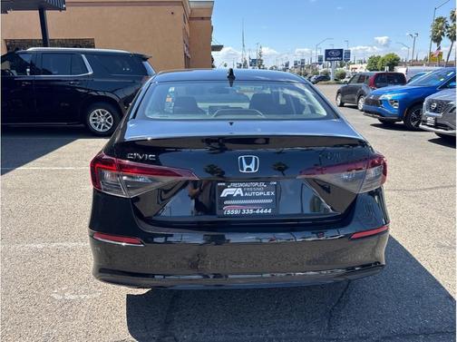 Crystal Black Pearl 2025 Honda Civic LX