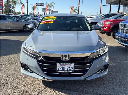 Gray 2022 Honda Accord Hybrid Touring