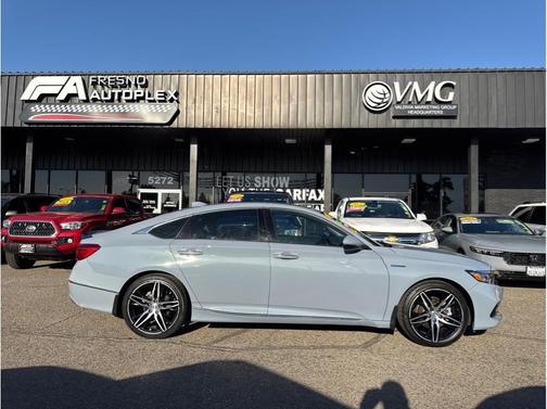 Gray 2022 Honda Accord Hybrid Touring
