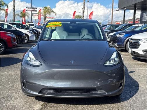 Gray 2022 Tesla Model Y Long Range Dual Motor All-Wheel Drive